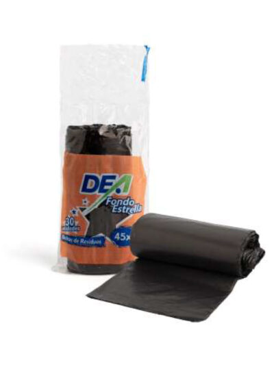 Bolsa de residuos en rollo 45x60