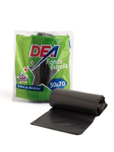 Bolsa de residuos en rollo 50x70